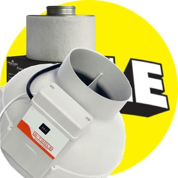 G-Tools GT 2-Gang-Röhrenventilator 160 mm + PK2603 Kohlefilter