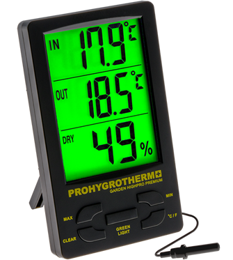 Garden Highpro Prohygro Hygrothermometer Pro