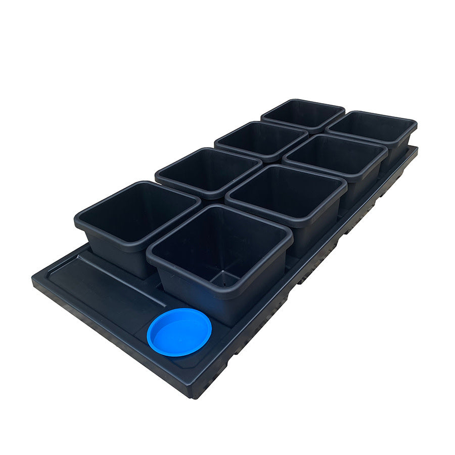 AutoPot Auto 8 Potten 8.5 Liter Tray Water Systeem 120x53 cm
