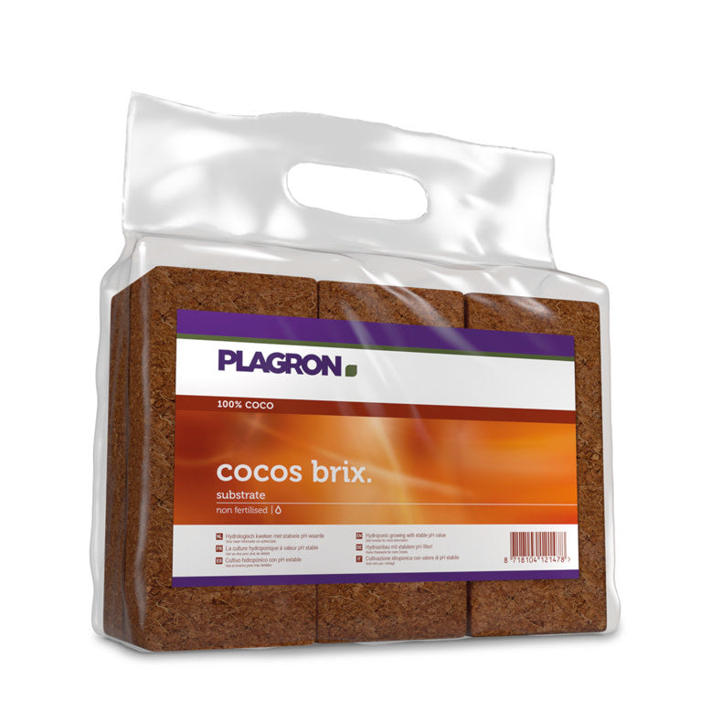 Plagron Cocos Brix Substraat 7 Liter 6 Stuks