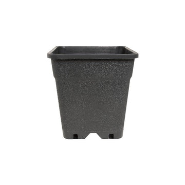 Fertraso Grow Pot Square 5 Liter 17x17 cm Schwarz