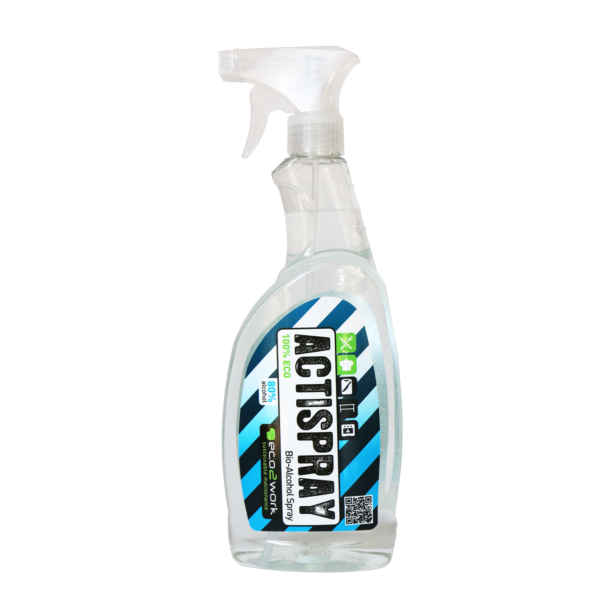 Eco2Work Acti Spray Desinfectie Alcohol Spray 750 ml