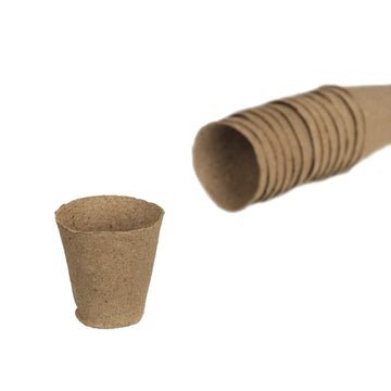 Nature Biodegradable Peat Pots Round 18 pieces