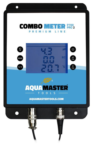 Aqua Master Tools P700 Pro 2 pH EC Temperatur CF PPM Digitales Kombimessgerät