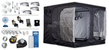 Mammoth Pro 240+ Kweektent Compleet 4x600 Watt HPS Set 240x240x200/225 cm